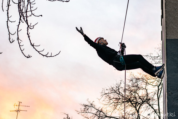 Adrenalinski »zajla« spust z vrha MCC-ja