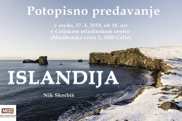 Potopisno predavanje Nika Skerbiša: Islandija