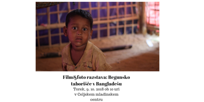 Film&foto razstava: Begunsko taborišče v Bangladešu