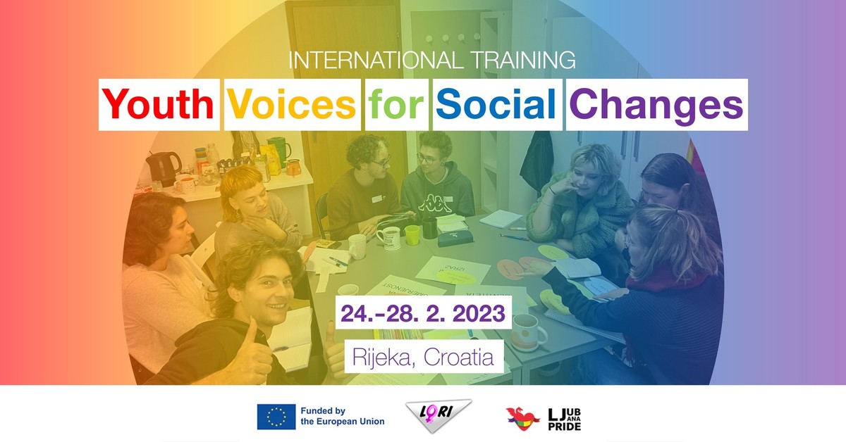 Mednarodni trening: Youth Voices for Social Changes
