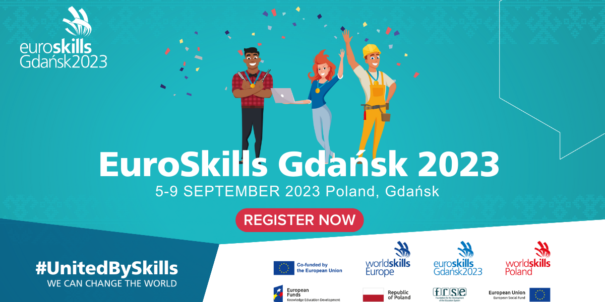 Obišči EuroSkills Gdańsk 2023