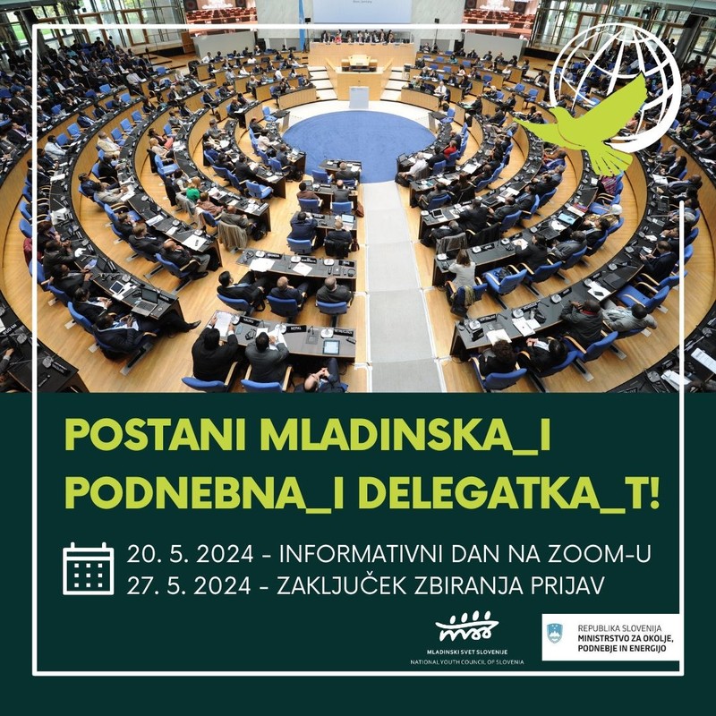 Postani novi_a mladinski_a podnebni_a delegat_ka Slovenije
