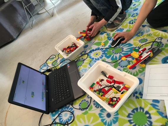 Delavnica za otroke Lego robotika