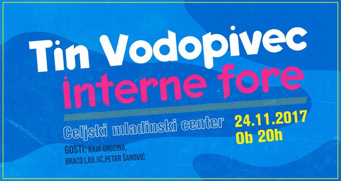 Stand up: Tin Vodopivec in interne fore 
