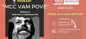 MCC vam pove: Podkast z Maticem Muncem, o mladinskem delu