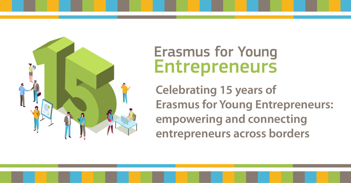 Praznujemo 15 let spodbujanja podjetništva: uspeh programa “Erasmus za mlade podjetnike«