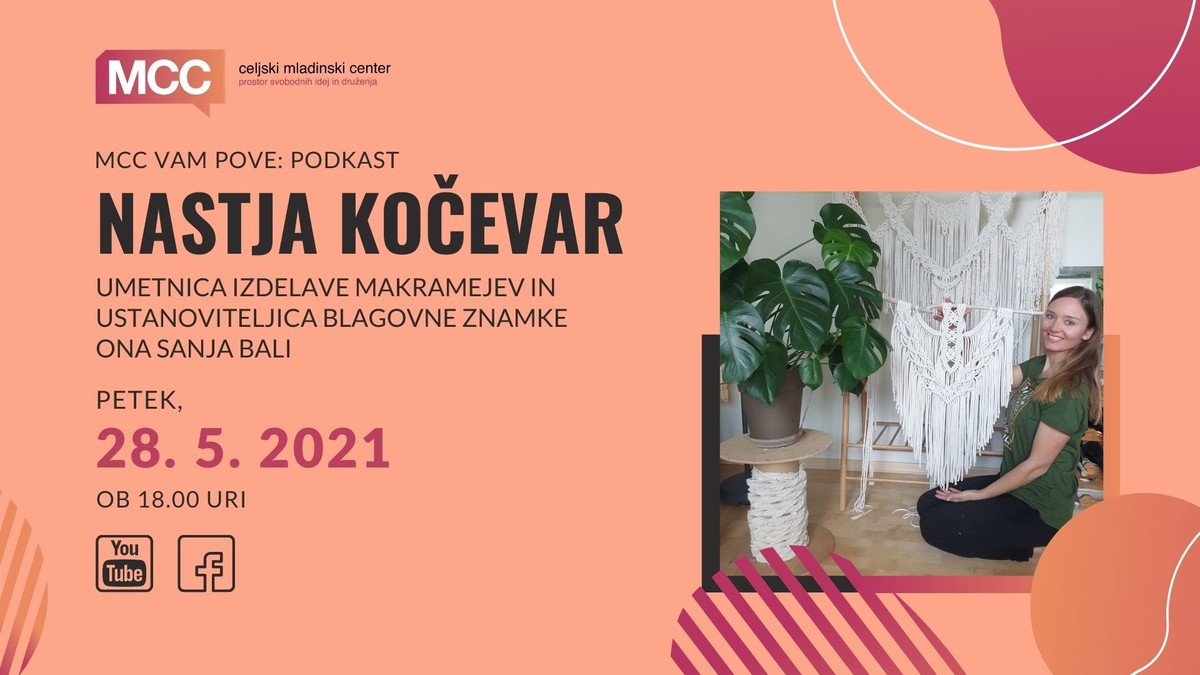 MCC vam pove podkast: Nastja Kočevar, Ona sanja Bali