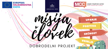 Dobrodelni projekt: Misija človek v medijih