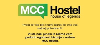 MCC Hostel nudi ugodne nastanitve junakom časa epidemije
