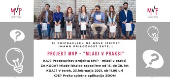 Prihaja nov sklop usposabljanja MVP, namenjen mladim brezposlenim