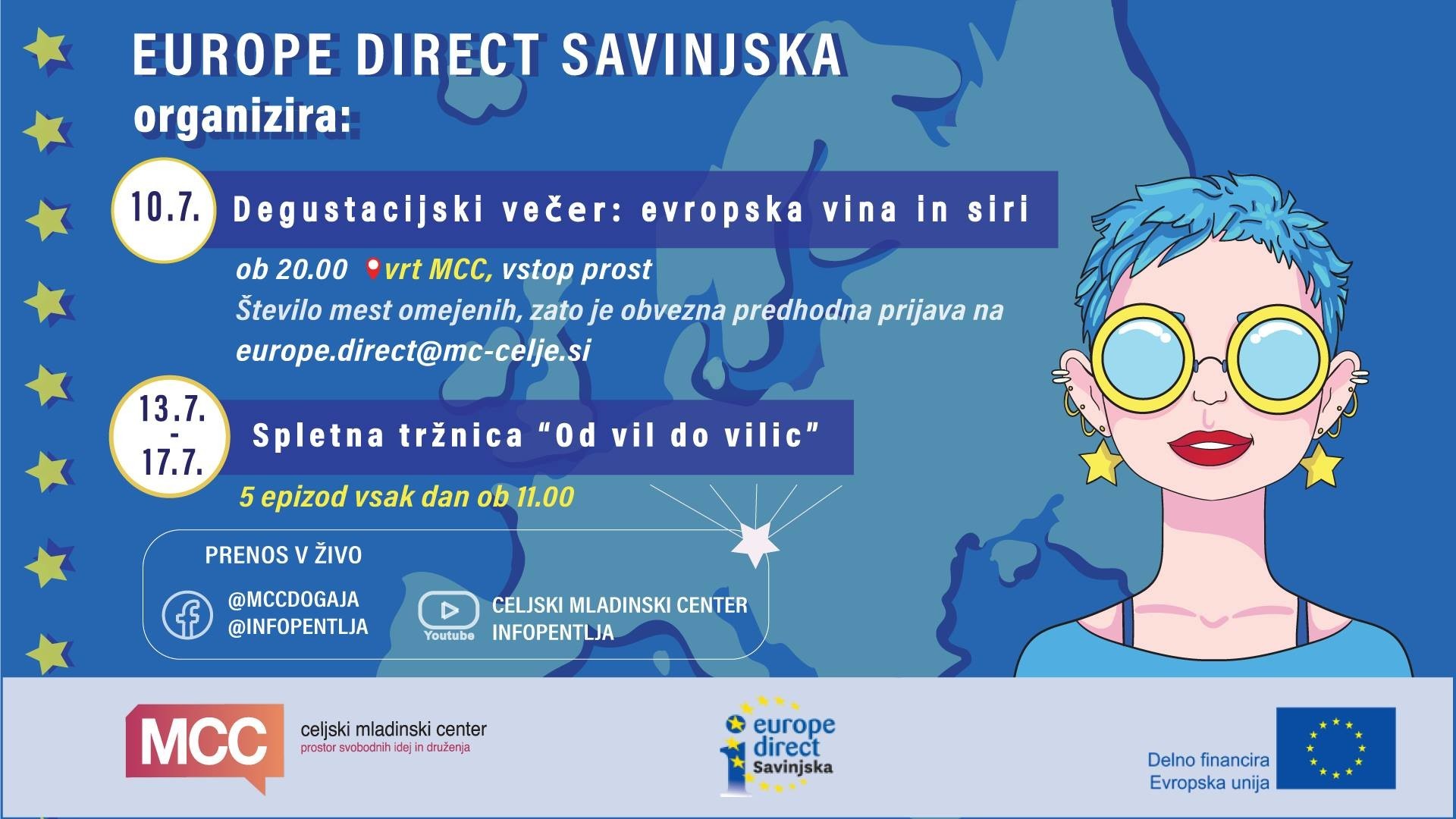 Europe Direct Savinjska pripravlja pester poletni program