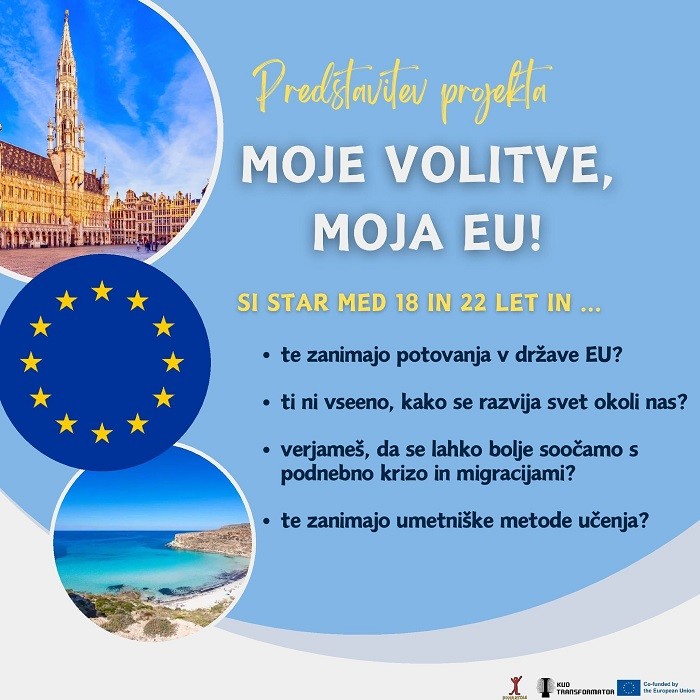 Vabilo na predstavitev projekta “Moje volitve, moja EU”