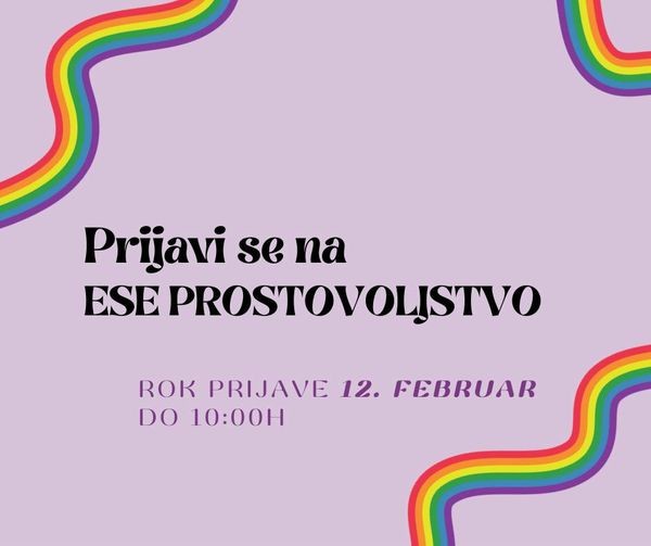 ESE prostovoljska izkušnja (LGBTIQ+)