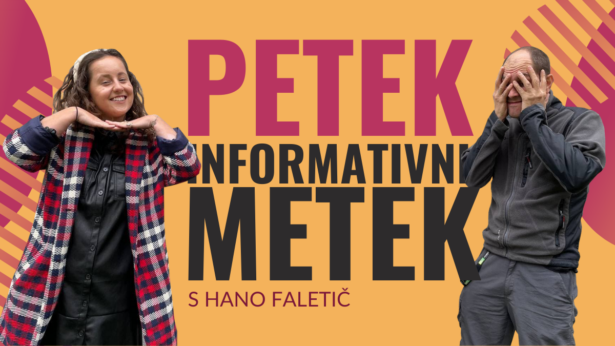 Petek - informativni metek, 10.12.2021