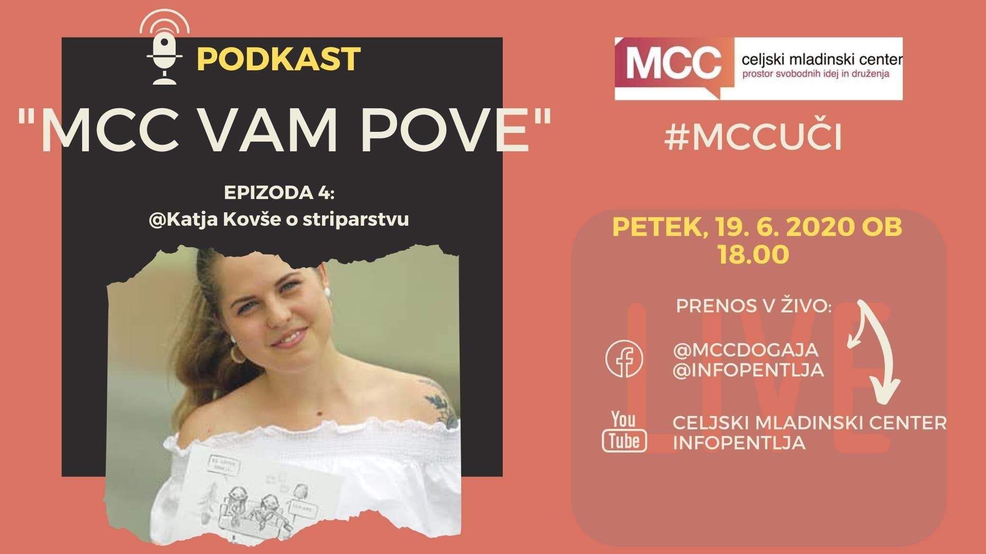 MCC vam pove: Podkast s Katjo Kovše