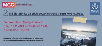 MBSR tehnike za obvladovanje stresa v času koronavirusa