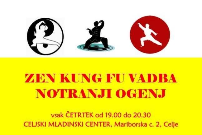 Zen Kung Fu vadba Notranji ogenj