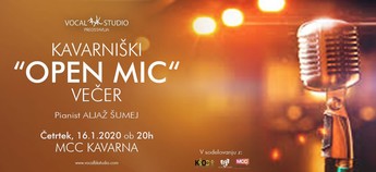 Kavarniški Open Mic