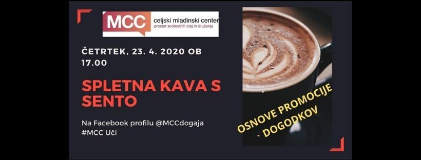 Spletna kava s Sento o osnovah promocije dogodkov