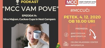 MCC vam pove: Podkast z Nino Majcen (Cuckoo Cups&Nest Campers)