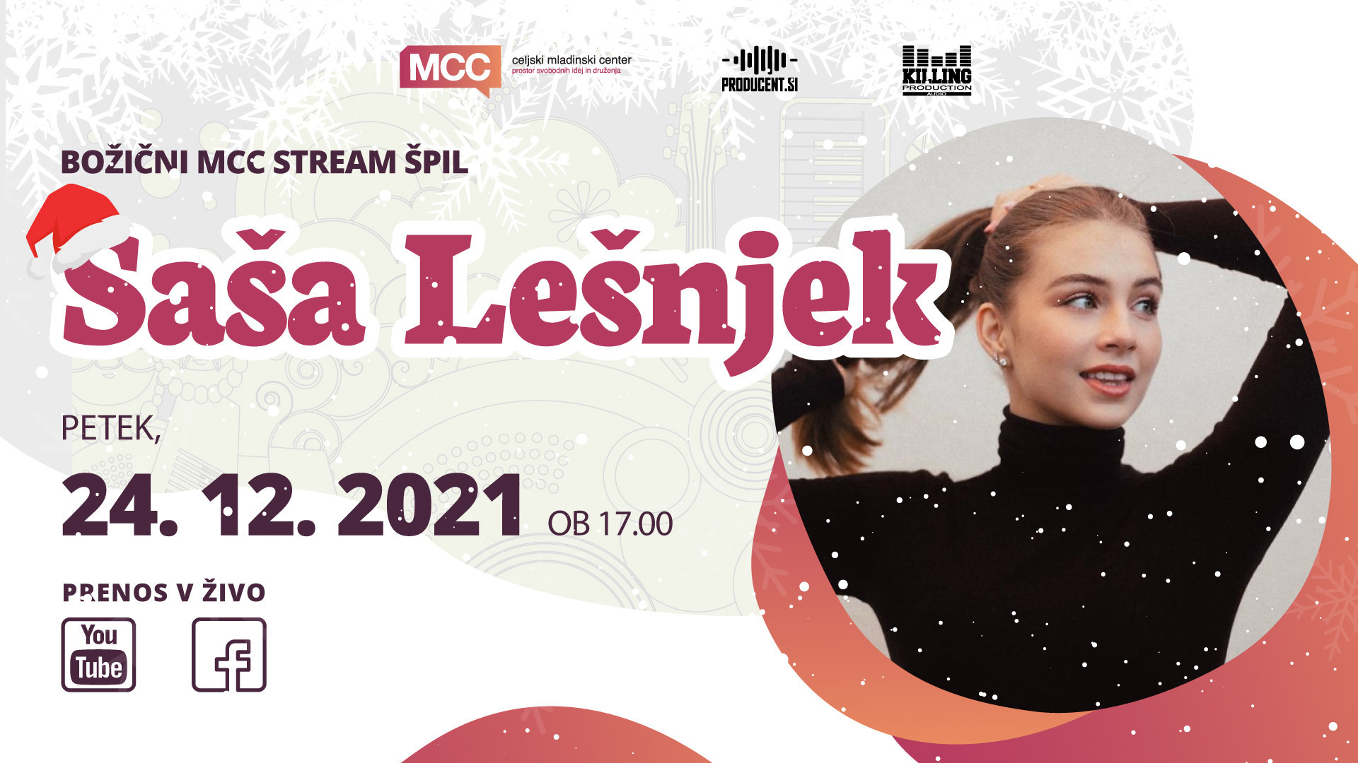 MCC stream ŠPIL – Saša Lešnjek