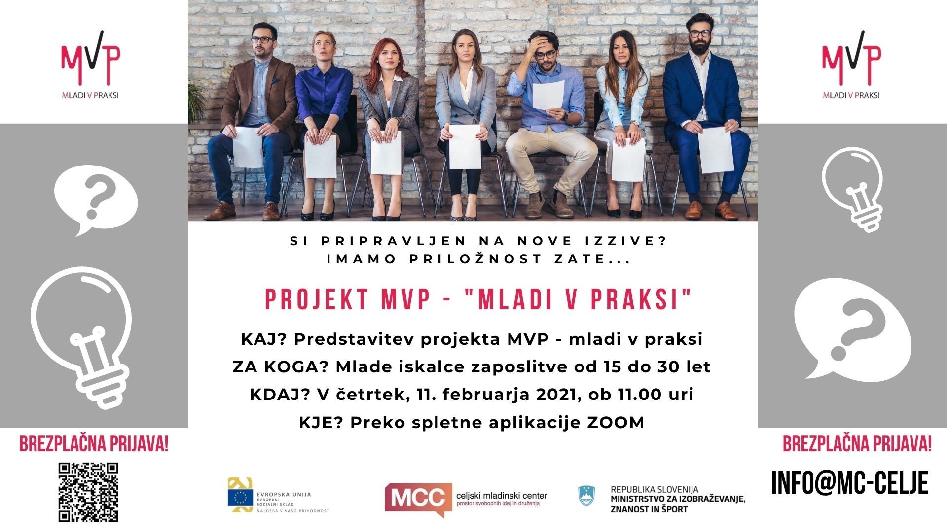 Predstavitev projekta MVP - Mladi v praksi