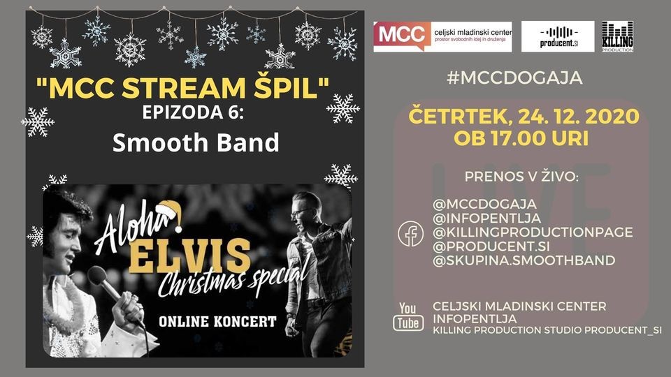 MCC stream ŠPIL - Smooth Band