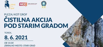 Čistilna akcija pod Starim gradom