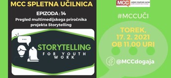 Pregled multimedijskega priročnika projekta Storytelling for Youth Work