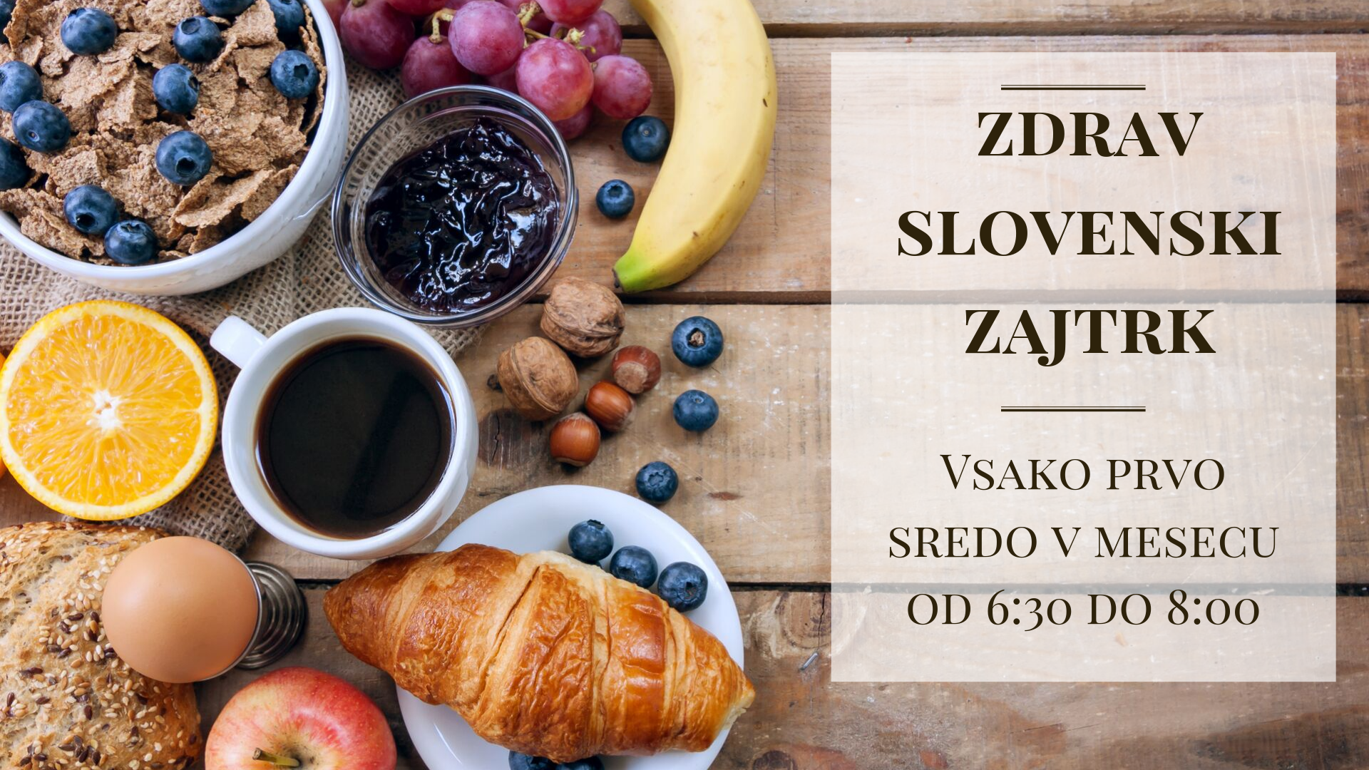 Zdrav slovenski zajtrk
