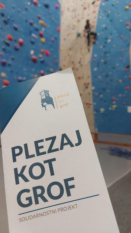 Predstavitev projekta Plezaj kot grof in delavnica plezanja, 27.3.2021
