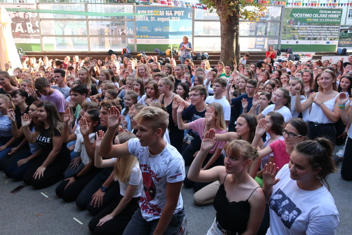 Fazovanje Gimnazije Celje Center, 5.9.2019