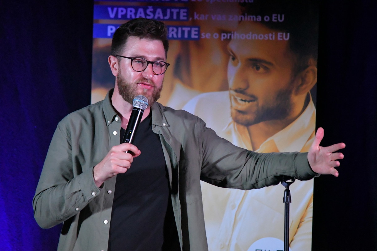 Stand-up Europe! Gašper Bergant, 13.5.2022