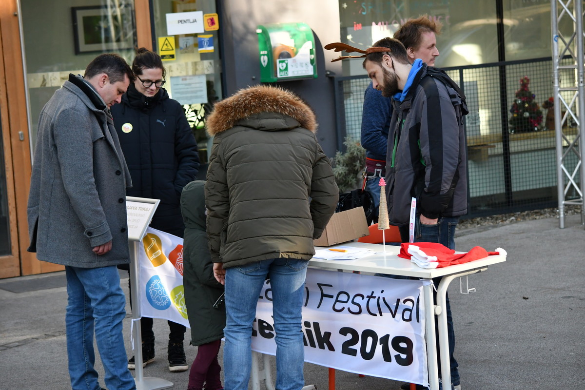 Adrenalinski »zajla« spust iz vrha MCC-ja, 11.12.2019