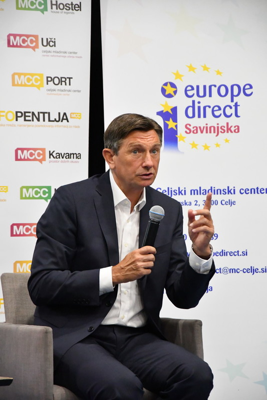 Obisk g. Boruta Pahorja v okviru Kreativnega inkubatorja, 27.8.2020